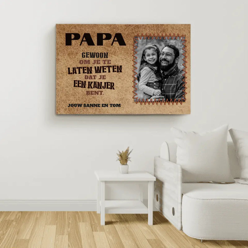 Onze vader - Ouders-Canvas