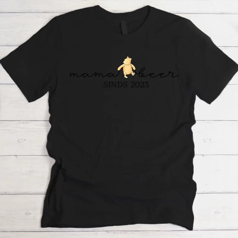 Mamabeer - T-Shirt voor mama of oma met berenmotief