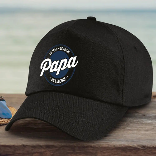 Gepersonaliseerde papa cap met aangepast ontwerp en naam – Motiv 2