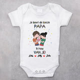 Vaderdag - Gepersonaliseerde babyrompertjes voor en Vaderdag