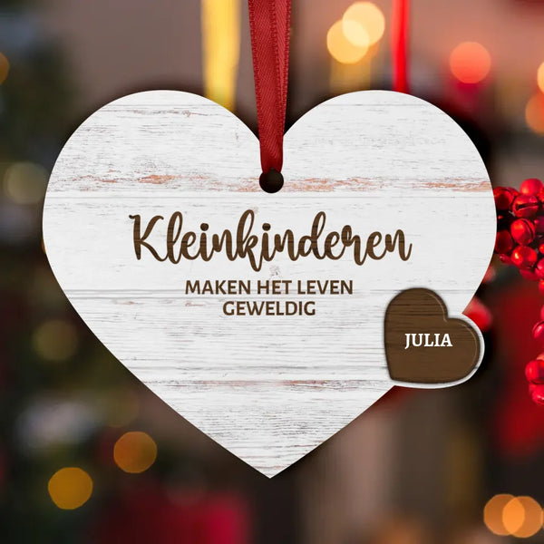 Mijn kleinkinderen - Kerstornament voor ouders en grootouders