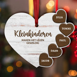 Mijn kleinkinderen - Kerstornament voor ouders en grootouders