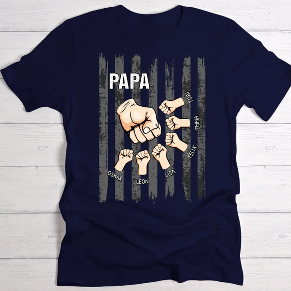 High Five - Gepersonaliseerde T-Shirt T-Shirt voor Papa of Opa