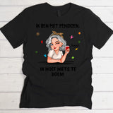 Ik hoef niets te doen - Gepersonaliseerd T-shirt voor gepensioneerden