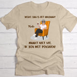 Pensioneringsvreugde - Gepersonaliseerd T-shirt voor gepensioneerden