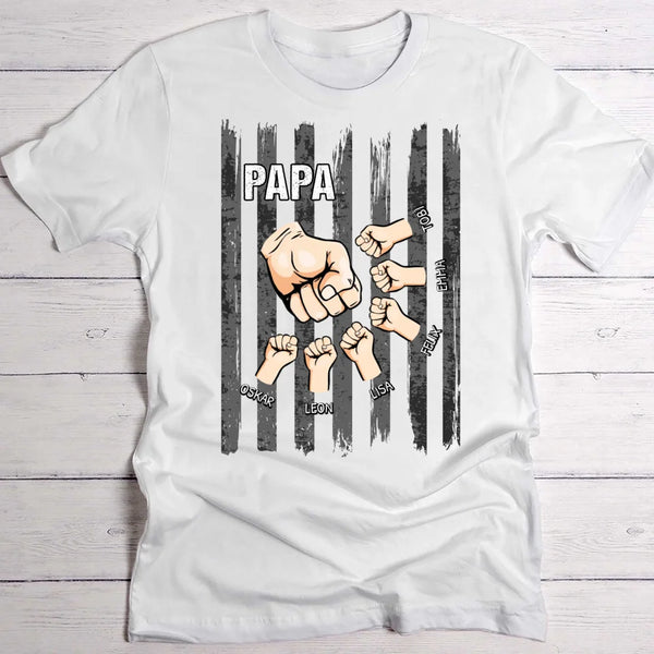 High Five - Gepersonaliseerde T-Shirt T-Shirt voor Papa of Opa