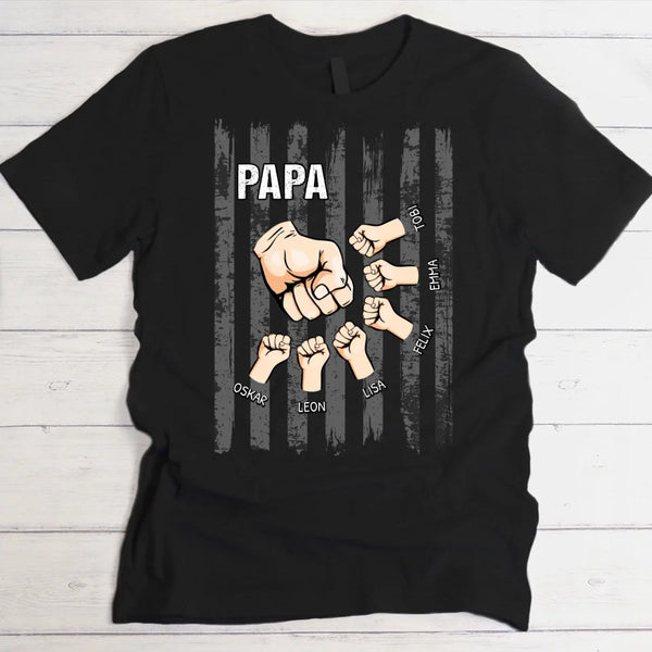 High Five - Gepersonaliseerde T-Shirt T-Shirt voor Papa of Opa