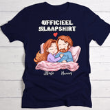 Officieel slaapshirt - Gepersonaliseerd t-shirt voor koppels
