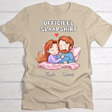Officieel slaapshirt - Gepersonaliseerd t-shirt voor koppels