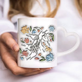 Heller Herz Tasse