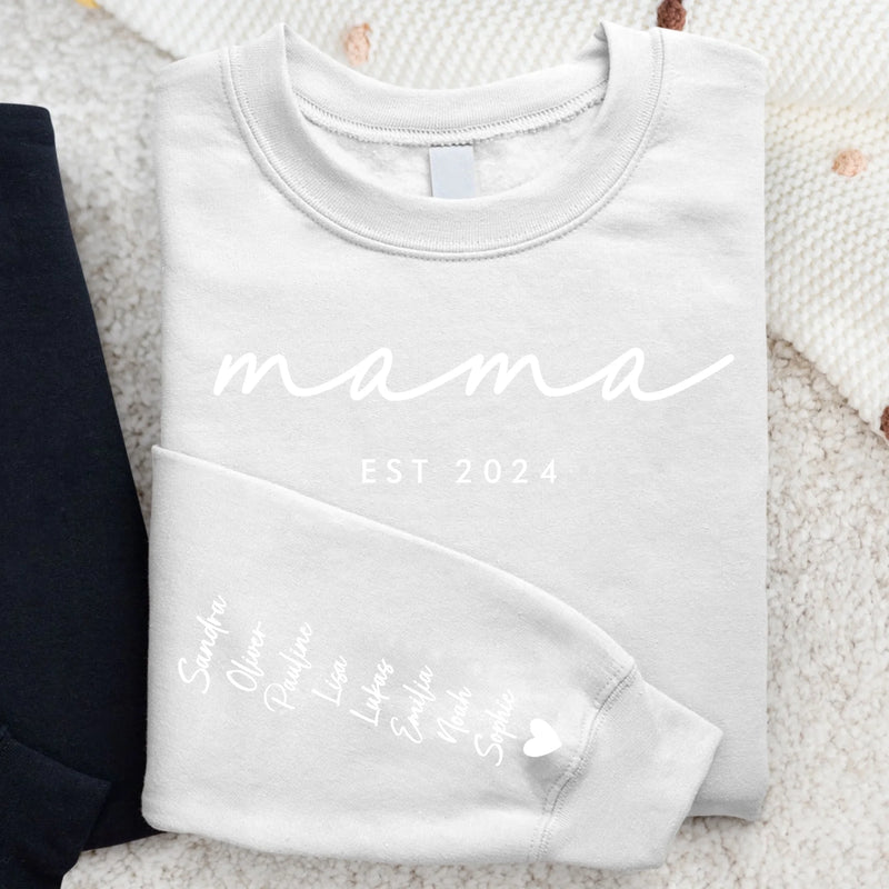 Beste Mama - Gepersonaliseerde trui voor mama met naam