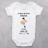 Beste ouders - Gepersonaliseerde babyrompertjes voor Moederdag en Vaderdag