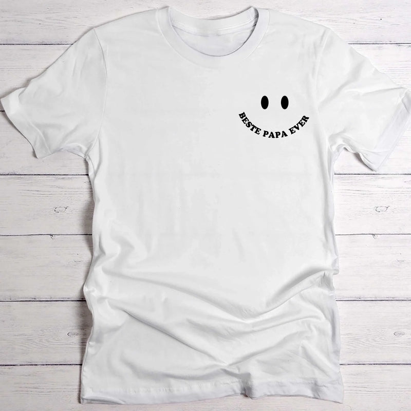 Cool Dads Club – Gepersonaliseerd T-shirt met rugprint voor papa voor Vaderdag