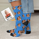 Valentijnssokken - Gepersonaliseerde sokken met hartjes en foto-upload