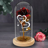 Ik hou van je - Koppel-Gouden Roos