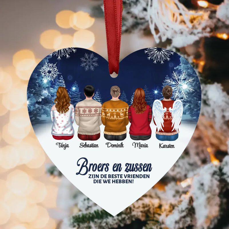 Kerstmis met de familie - Familie-Boomversieringen