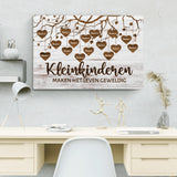 Kleinkinderen - Grootouders canvas