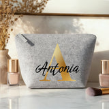 Initiaal - Gepersonaliseerde Vilten make-uptasje