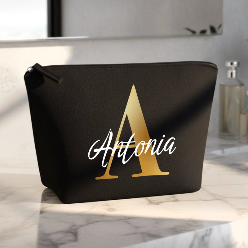 Initiaal - Gepersonaliseerde Vilten make-uptasje