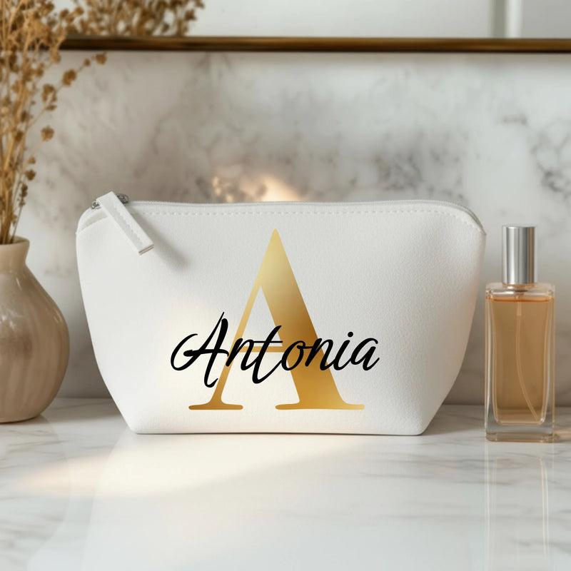 Initiaal - Gepersonaliseerde Vilten make-uptasje