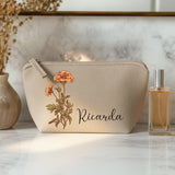 Jouw bloem - Gepersonaliseerde Vilten make-uptasje