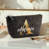 Initiaal - Gepersonaliseerde Vilten make-uptasje