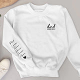 Onze papa - Sweater voor papa met kindernamen