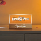 LED Night Light anlegen Acylric Plate - 15cm wide v2