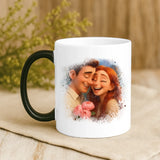 Magische mok met thermokleurverandering en gepersonaliseerde naam – origineel cadeau van Love & Faith