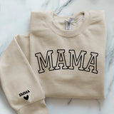 beiger Pullover personalisierbar - gefertigt von Love & Faith