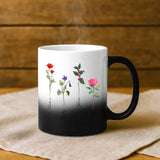 Magische mok met thermokleurverandering en gepersonaliseerde naam – origineel cadeau van Love & Faith