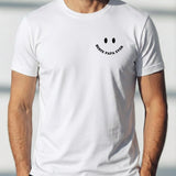 Cool Dads Club – Gepersonaliseerd T-shirt met rugprint voor papa voor Vaderdag