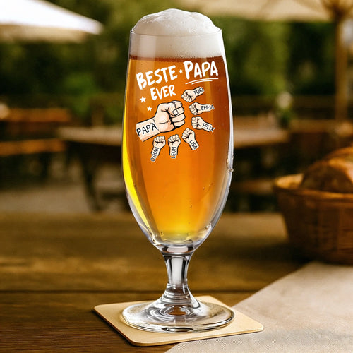 Personalisiertes Geschenk - Bierglas 330ml - mit persönlichem Aufdruck