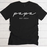 Beste Papa – Gepersonaliseerd T-shirt voor ouders en grootouders met namen