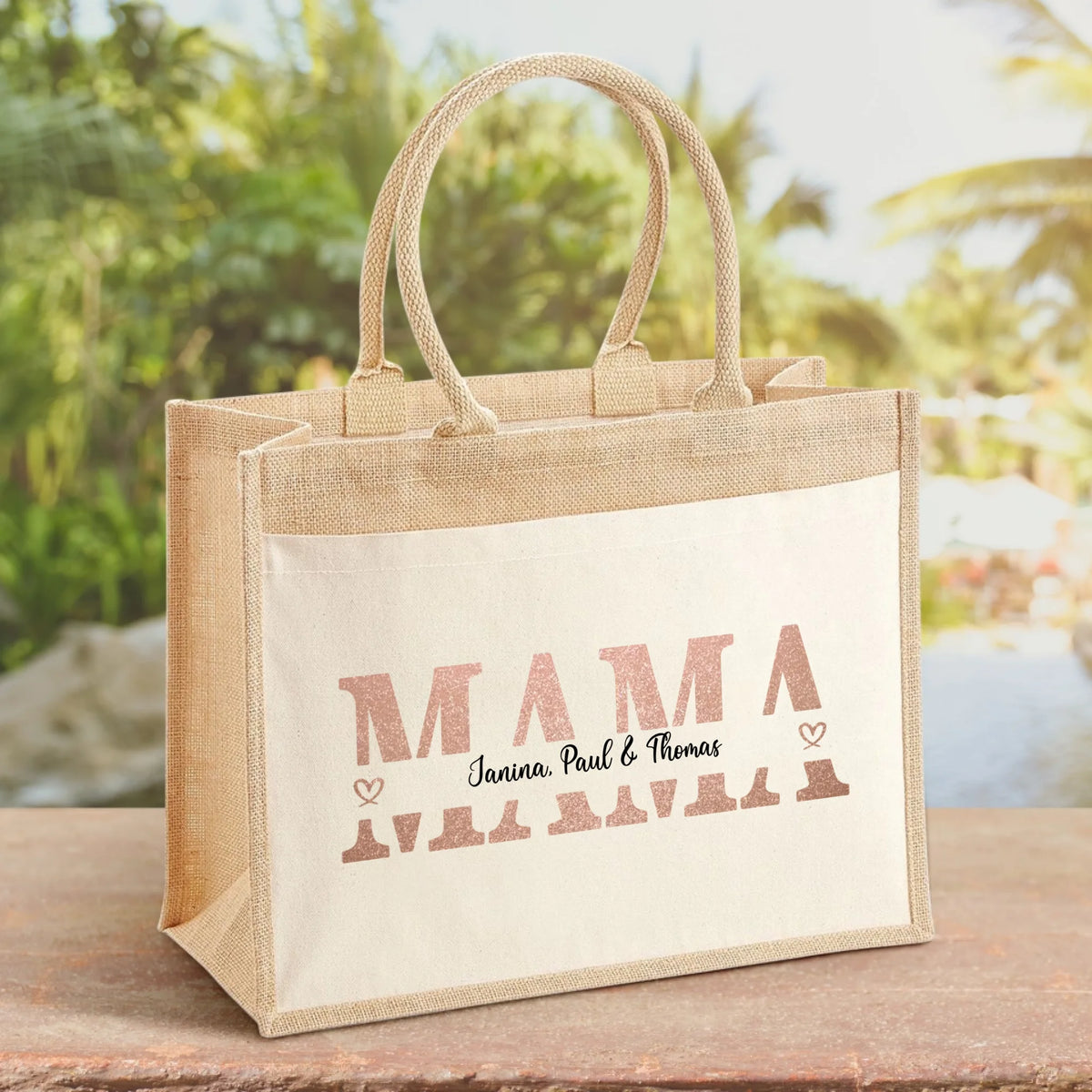 Mama Ouders-Tas met persoonlijke opdruk en stevige handgrepen