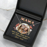 Ouders-ketting voor mama in S925 sterling zilver met zirkonia kristal, verstelbaar met karabijnsluiting en – Motiv 12