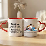 Gepersonaliseerde tweekleurige mok met all-over print voor mama en oma, vaatwasmachinebestendig – Motiv 23