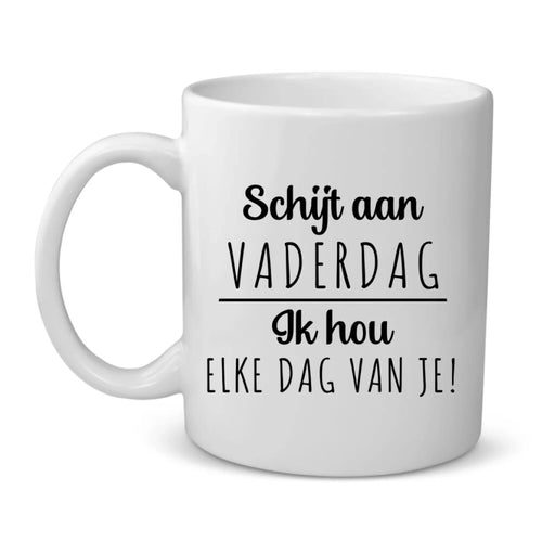 Gepersonaliseerde keramieken mok voor papa met persoonlijke opdruk en namen – Motiv 2