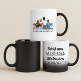 Magische mok met thermokleurverandering en gepersonaliseerde naam – origineel cadeau van Love & Faith
