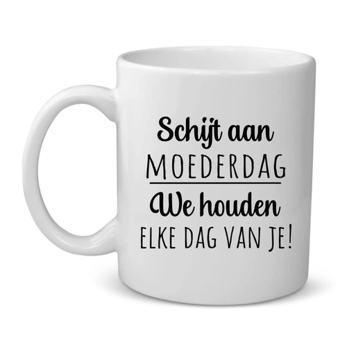 Personaliseerde keramieke Moederdag-mok met opdruk namen, geschikt als ouderscadeau – Motiv 2