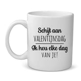 Valentijnsdag koppel-mok van keramiek met persoonlijke opdruk en sublimatie-print – Motiv 2