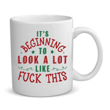 Gepersonaliseerde keramische mok Kerst Mopperkont voor vrienden met haarscherpe sublimatie-print – Motiv 3