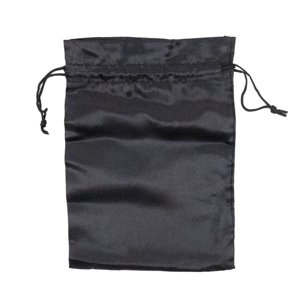 Satijnen geschenktas hart van leisteen