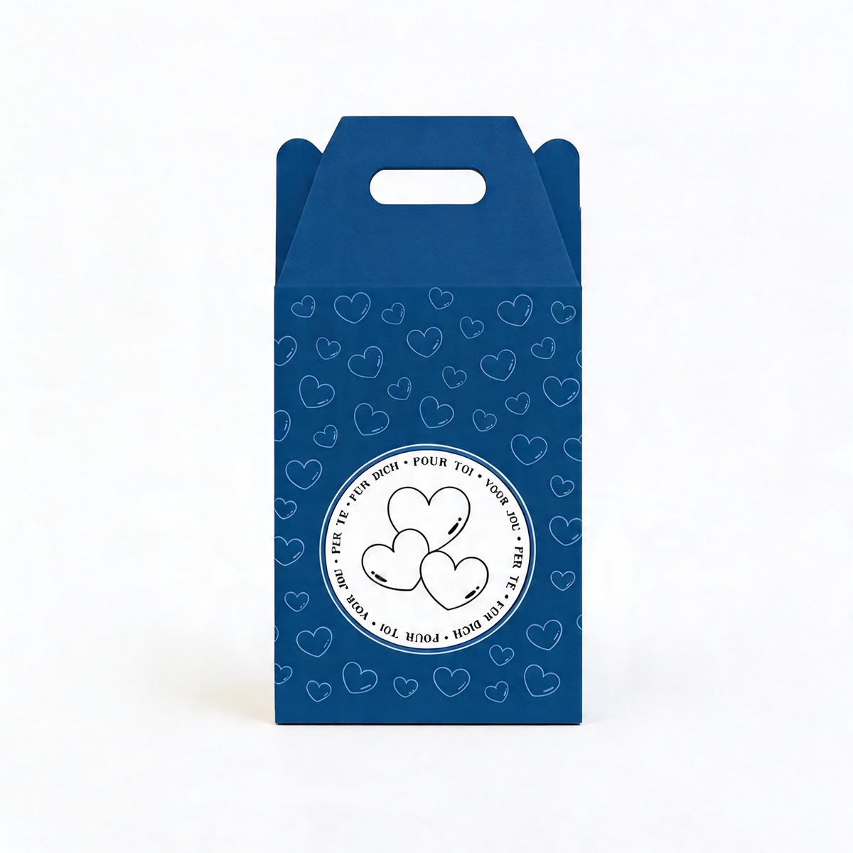 Geschenkdoos - Klein - Blauw