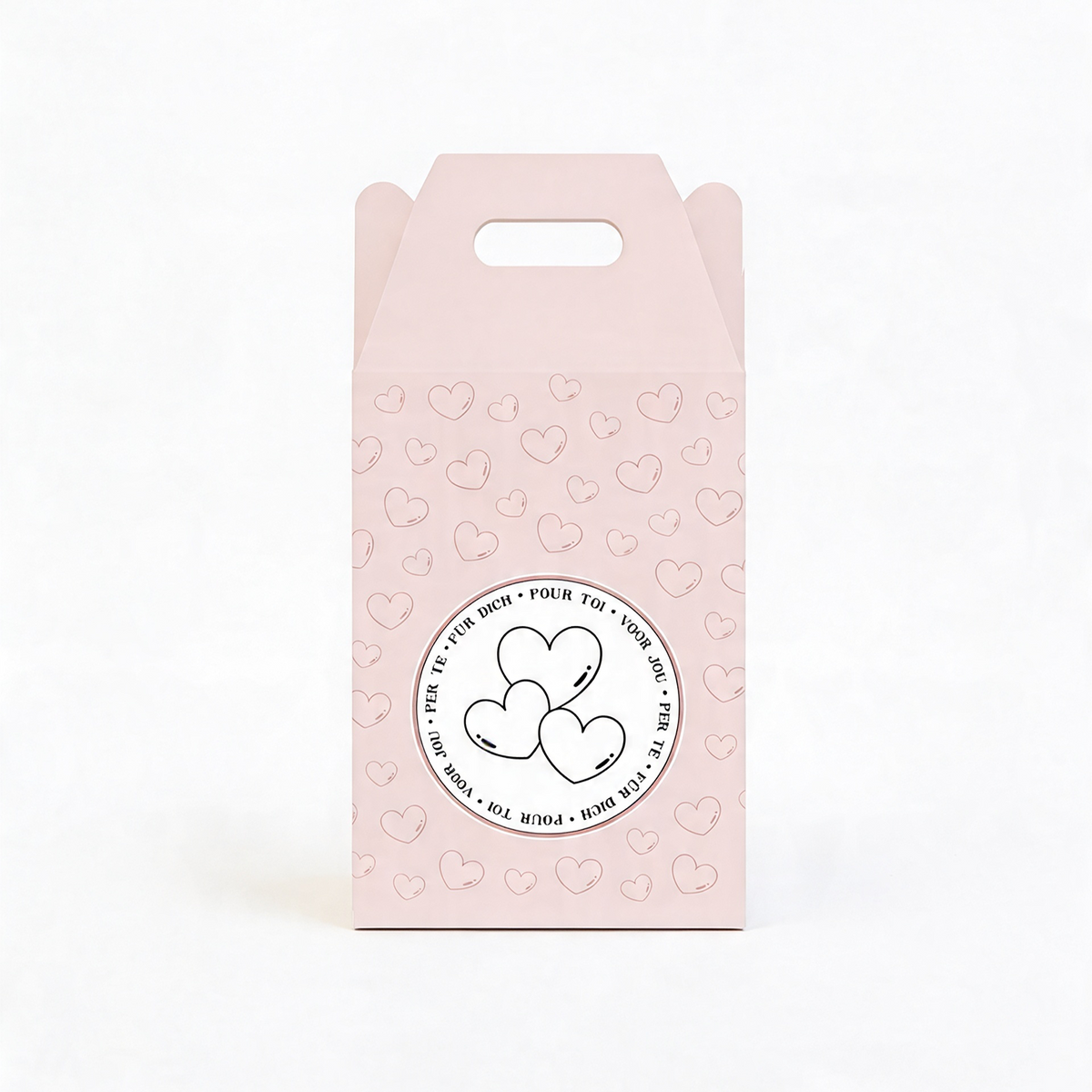 Geschenkdoos - Groot - Roze
